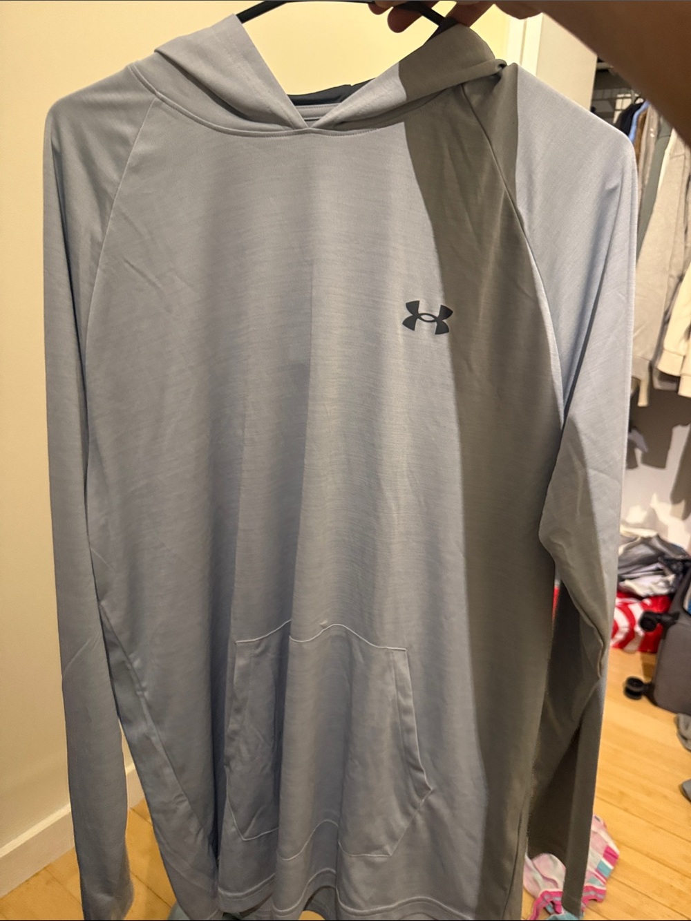 Under Armour Men’s Light Blue Performance Pullover Hoodie